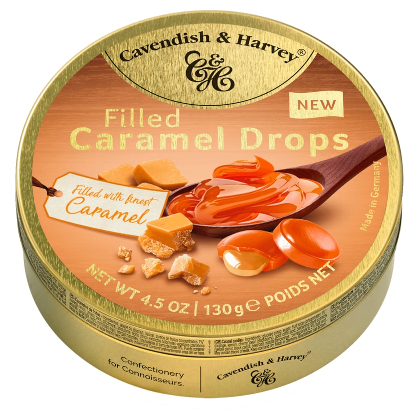 Cavendish & Harvey Filled Caramel Drops 130g